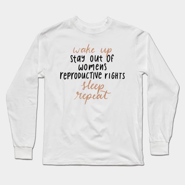 womens rights Long Sleeve T-Shirt by nicolecella98